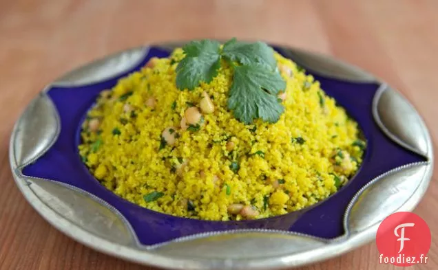 Couscous Citronné au Safran