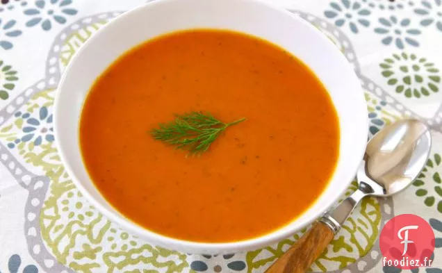 Soupe aux Carottes et Patates Douces de Norene Gilletz