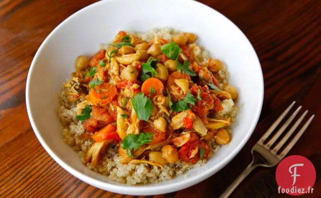 Ragoût de Pois Chiches au Poulet