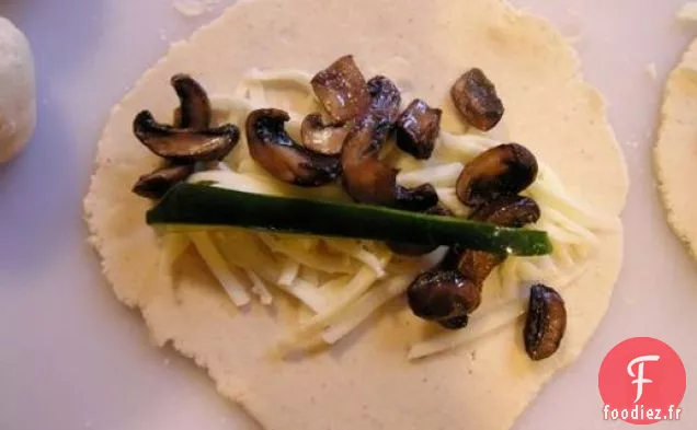 Dîner ce soir : Quesadillas aux Champignons