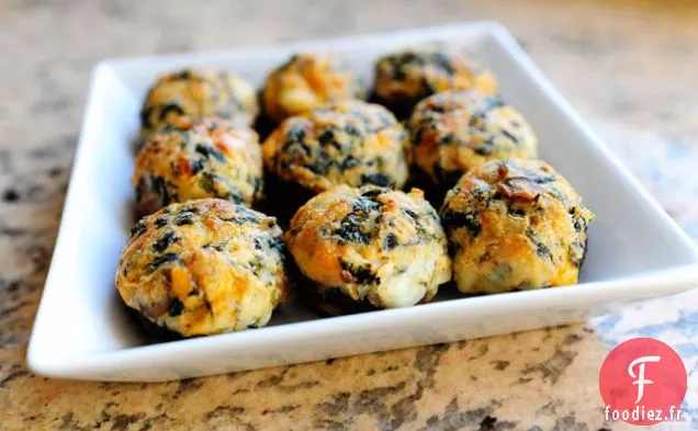 Champignons Farcis aux Épinards Épicés