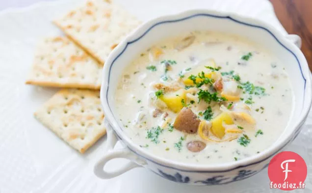 Chaudrée de Palourdes de la Nouvelle-Angleterre