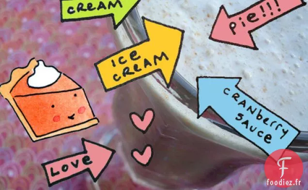 Milk-Shake à la Tarte de Thanksgiving