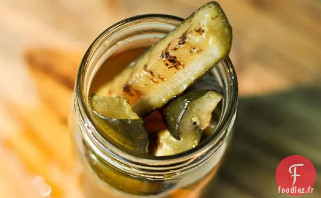 Cornichons Grillés Sucrés et Épicés