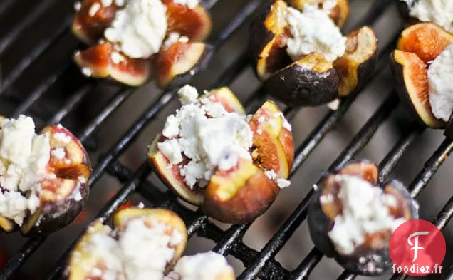 Grillades: Figues Farcies au Fromage de Chèvre