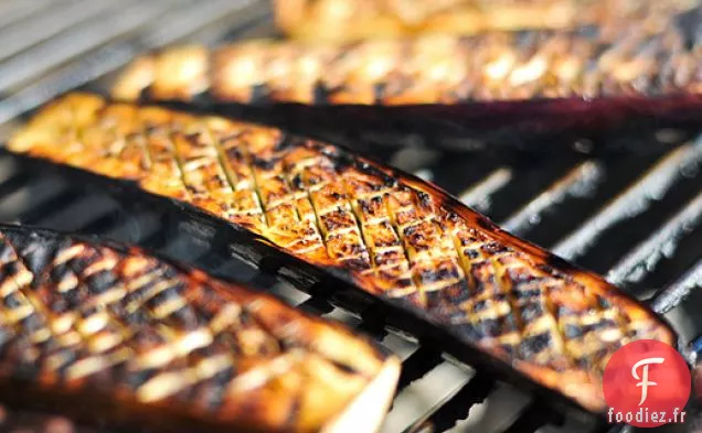 Grillades: Aubergine Chinoise avec Pâte de Miso au Gingembre Sucré