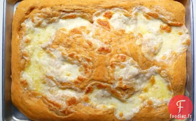 Cuisson du pain: Focaccia Molle Et au fromage