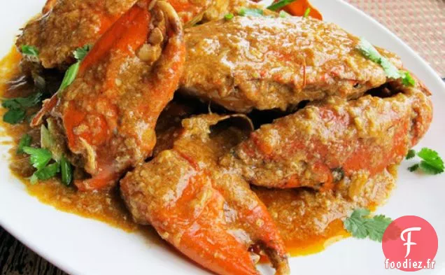 Crabe au Chili de Singapour