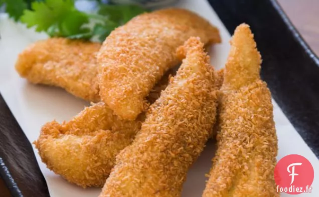 Doigts de Poulet à la Noix De Coco