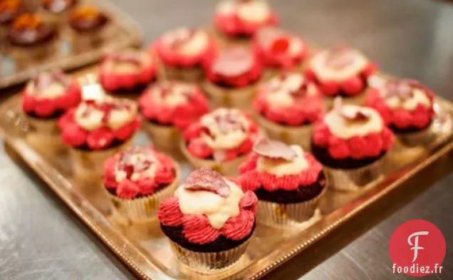 Les Cupcakes aux Betteraves au Chocolat de Johnny Iuzzini