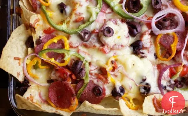 Nachos Suprêmes de Pizza au Pepperoni