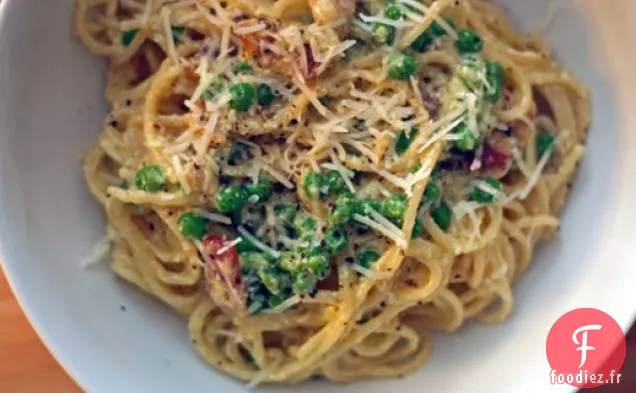 Dîner ce soir: Pâtes Carbonara à la Ricotta