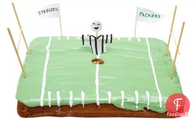 Gâteau de Terrain de Football