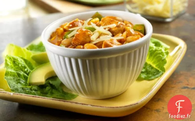 Chili au Poulet Blanc du Sud-Ouest