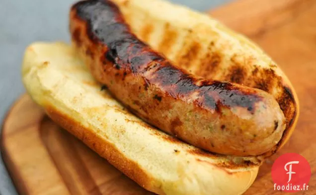 Grillades: Saucisse de Poulet à la Mangue Épicée