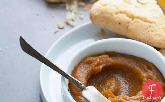 Beurre de Courge aux Épices à l'Érable (Sans Sucre Raffiné, Végétalien, Paléo)