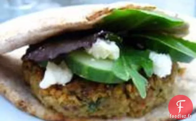 Meat Lite: Burgers de Falafels d'Agneau