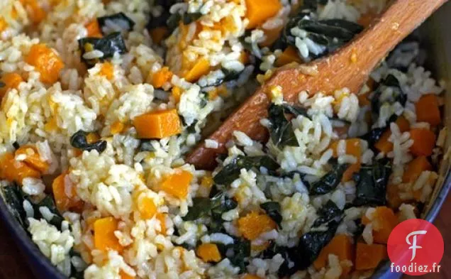 Dîner Ce soir: Risotto à la Courge Musquée
