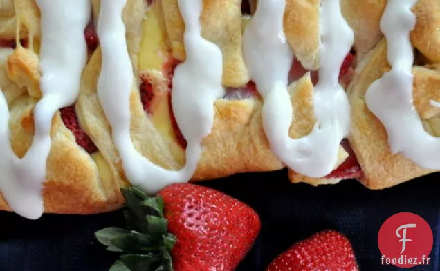 Danois à la Fraise Facile