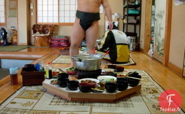 Cuisiner le Livre: Marmite de Lutteur de Sumo