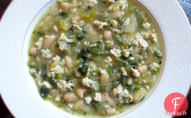 Piment de Dinde aux Haricots Blancs de 30 Minutes