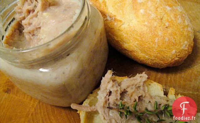 Cuisiner le Livre: Rillettes d'Épaule de Porc