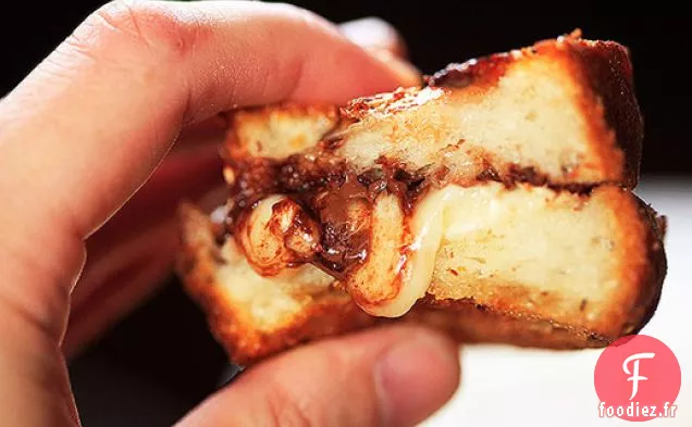 Grilled Cheese au Brie et au Nutella