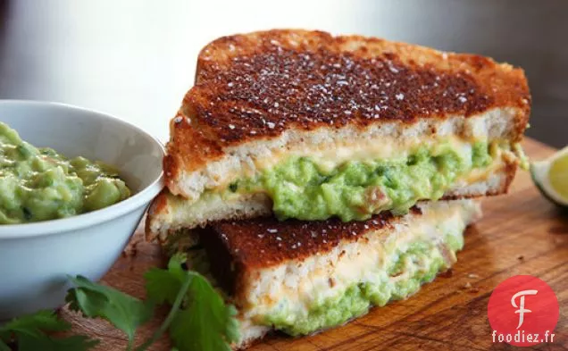 Fromage Grillé au Guacamole