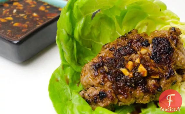 Wraps de Laitue de Porc Aux Sept Épices