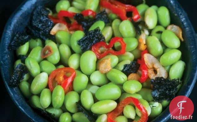 Edamame Nori Grillé à l'Ail - Huile de Chili