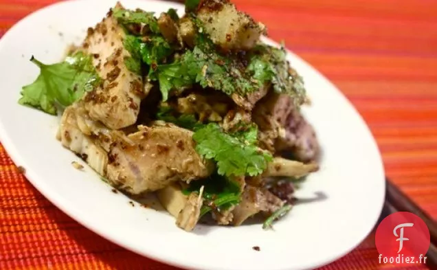 Restes de Thanksgiving: Dinde Tranchée Chaude et Engourdie à la Sichuan