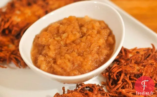 Compote de Pommes au Beurre Brun et à la Cannelle