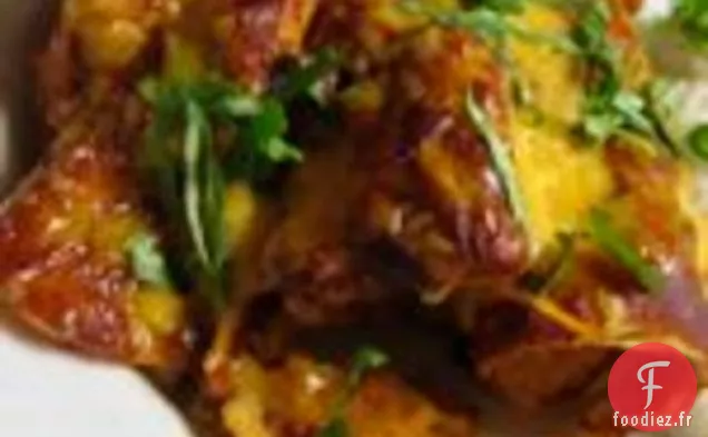Meat Lite: Enchiladas de Patates Douces et de Poulet à la Sauce Chili