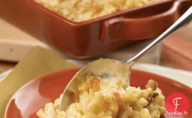 Macaroni Crémeux aux Quatre Fromages