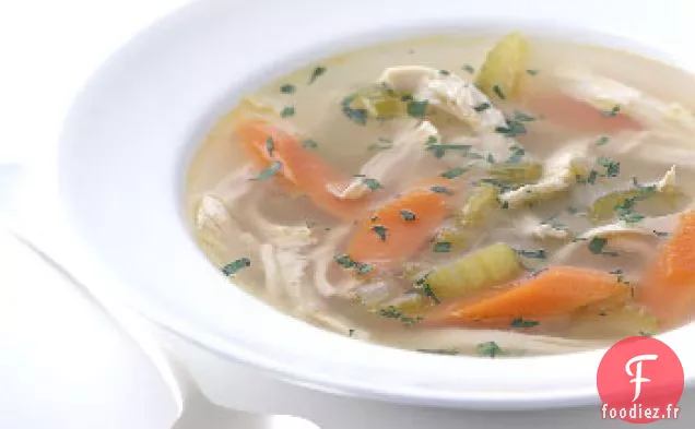 Soupe de Légumes Au Poulet Copieuse