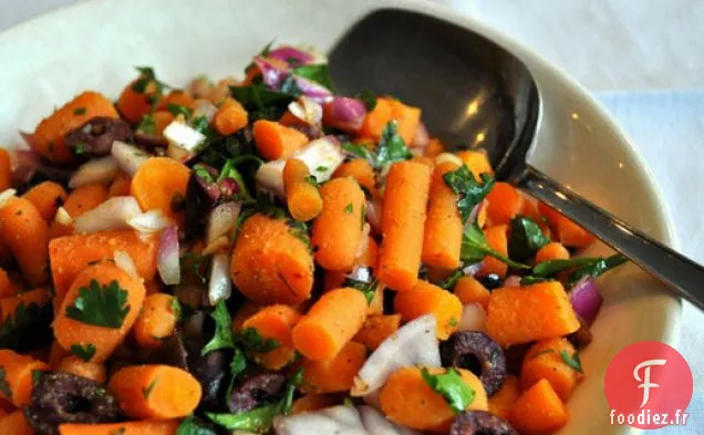 Salade de Carottes Épicées aux Olives
