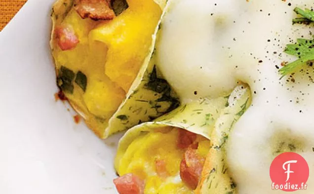 Crêpes aux Herbes Fraîches