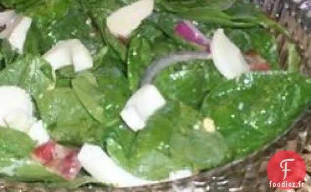 Salade d'Épinards aux Framboises