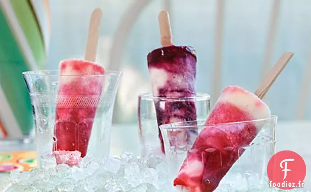 Pop Congélateur Framboise-Banane - Yaourt