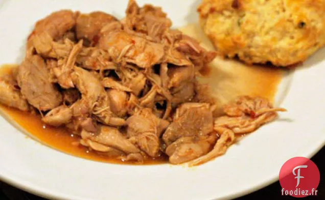 Cuisson à la Bière: Poulet Tiré Rauchbier à la Mijoteuse