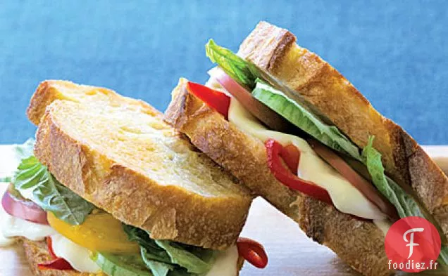 Sandwichs au Caprese Grillés
