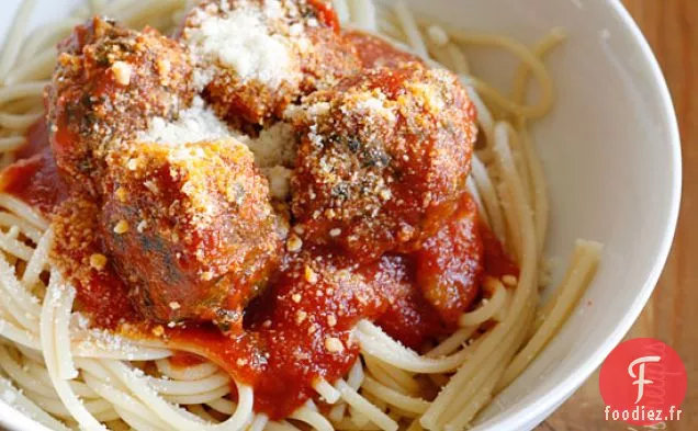 Boulettes de Viande d'Épinards Italiennes Maigres