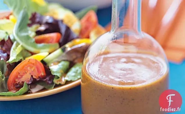 Salade Verte avec Vinaigrette Chaude au Paprika et à l'Ail