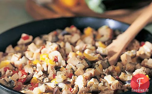 Mélange de Poulet et de Légumes