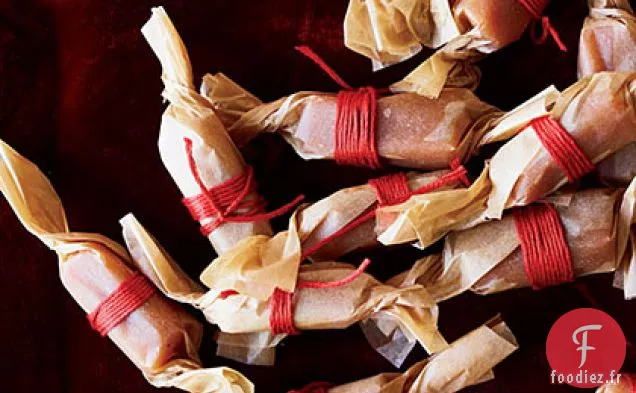 Caramels Moelleux aux Pommes et au Cidre