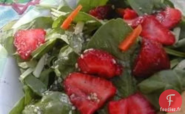Salade d'Épinards aux Fraises I