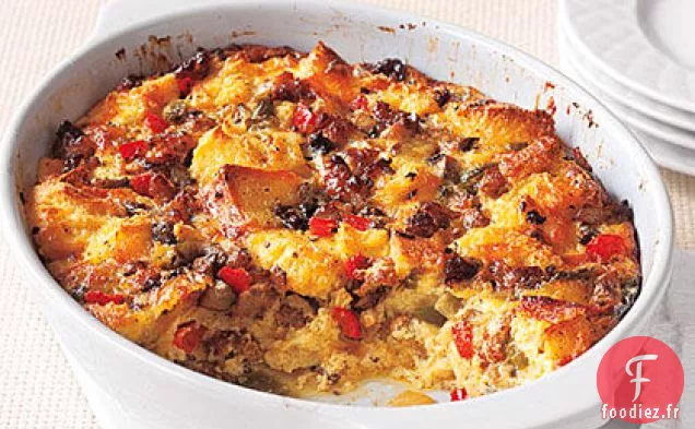 Casserole de Saucisses, Œufs et Légumes