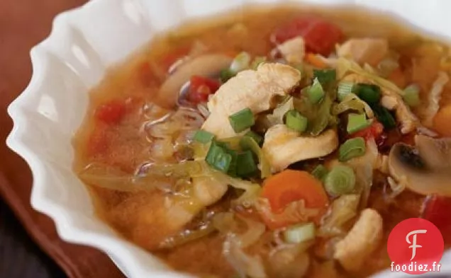 Soupe de Poulet à la Citronnelle