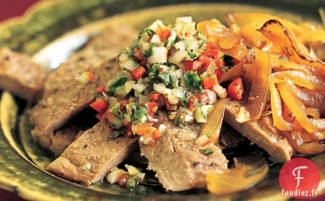 Churrasco aux Pébres (Filet de Bœuf Grillé à la Coriandre Chilienne)