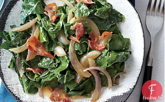 Chou Frisé flétri au Bacon et au Vinaigre